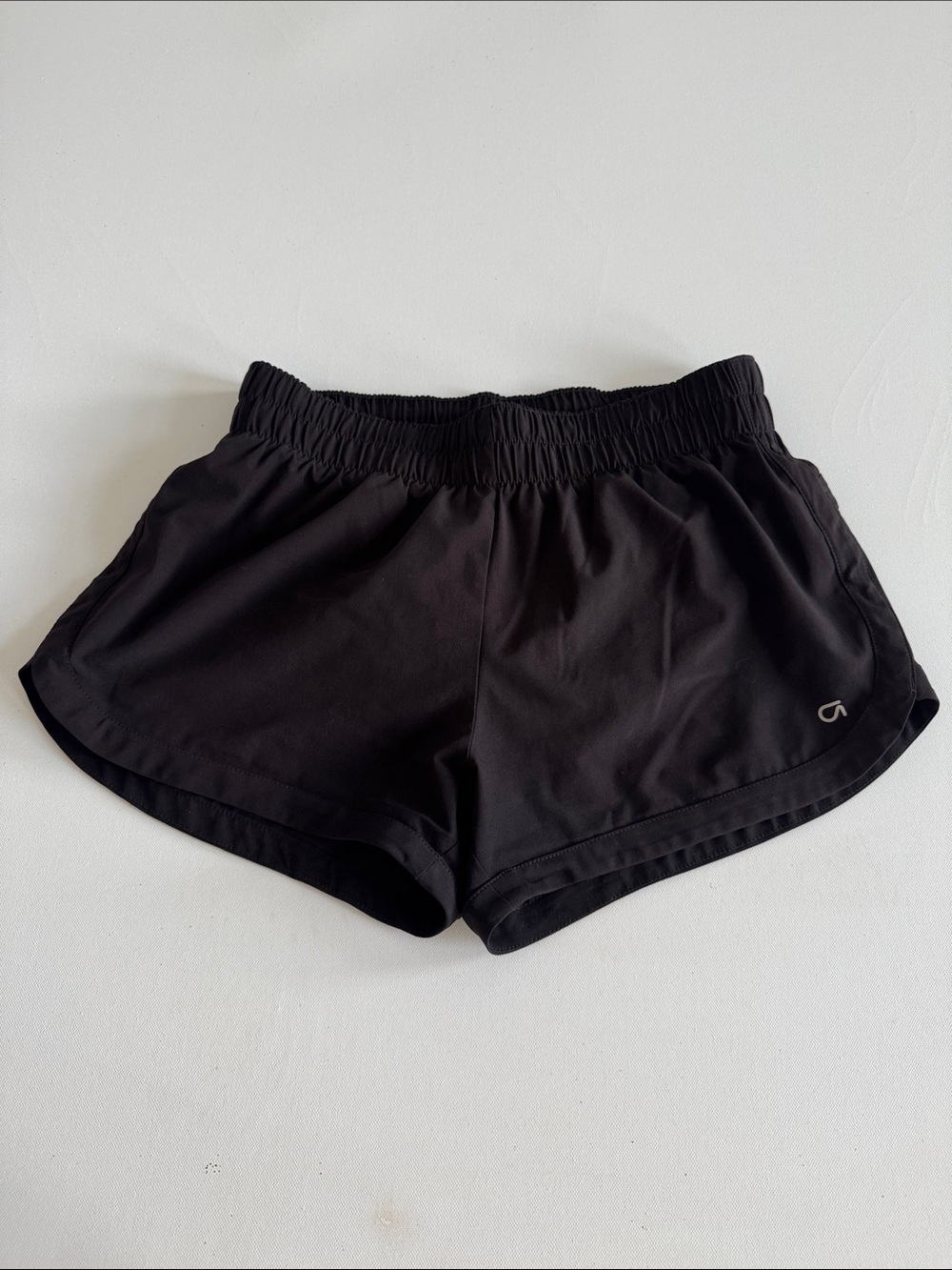 GAP Black Women's Athletic Shorts - Elastic Waist Running Shorts